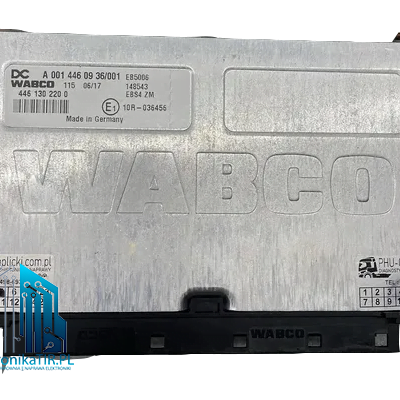 Sterownik komputer hamulca EBS4 ZM A0014460936 WABCO Mercedes MP4 - naprawa