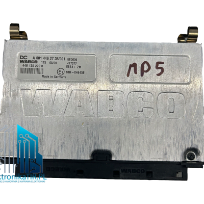 Sterownik komputer hamulca EBS4+ A0014462736/001 WABCO Mercedes MP5 - naprawa